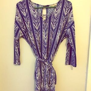 Soft printed romper